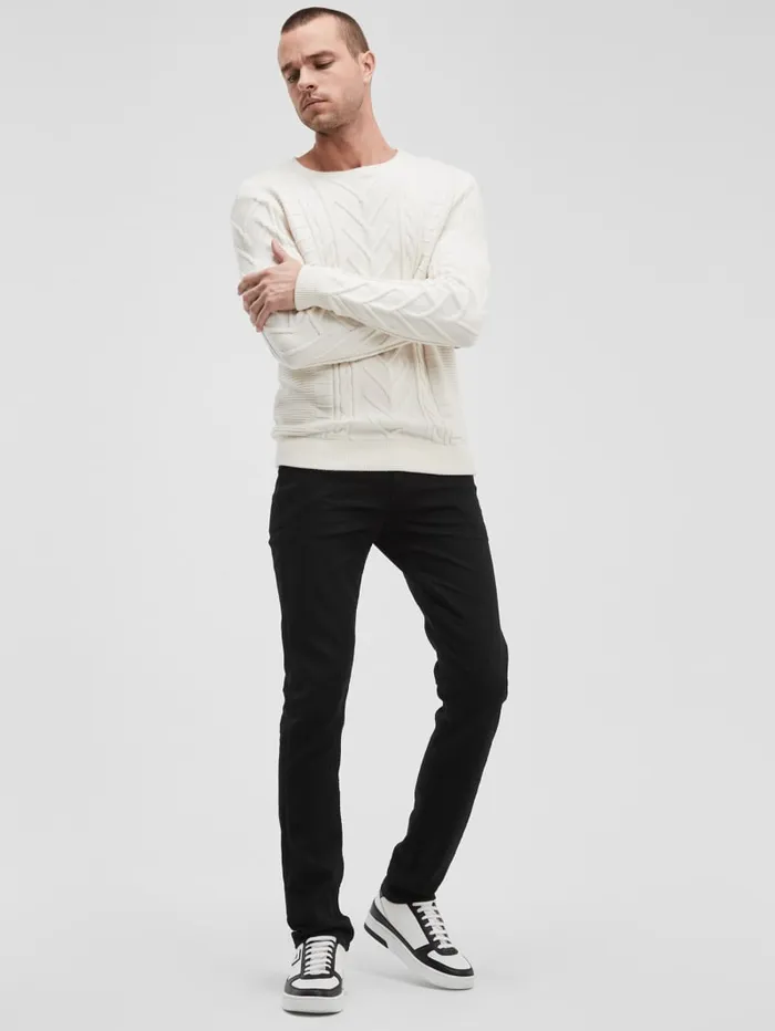 GUESS Jeans and Denim Eco Tapered Jeans Black 8211 Men