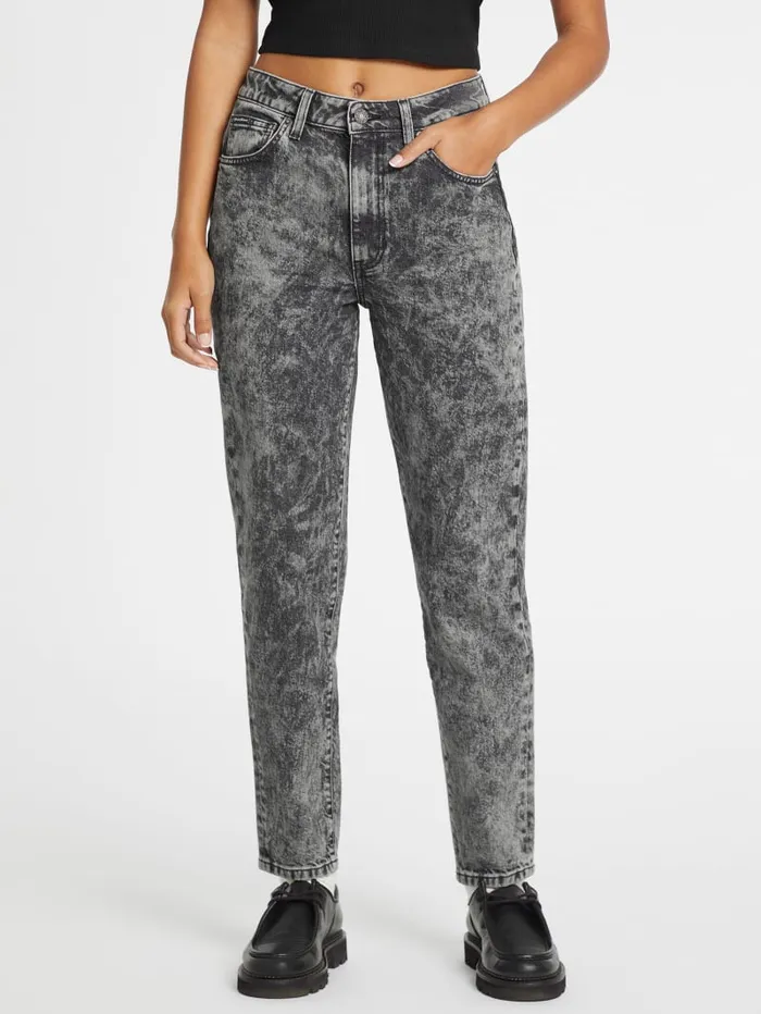 GUESS Jeans and Denim G06 Mom Jeans Grey 8211 Women