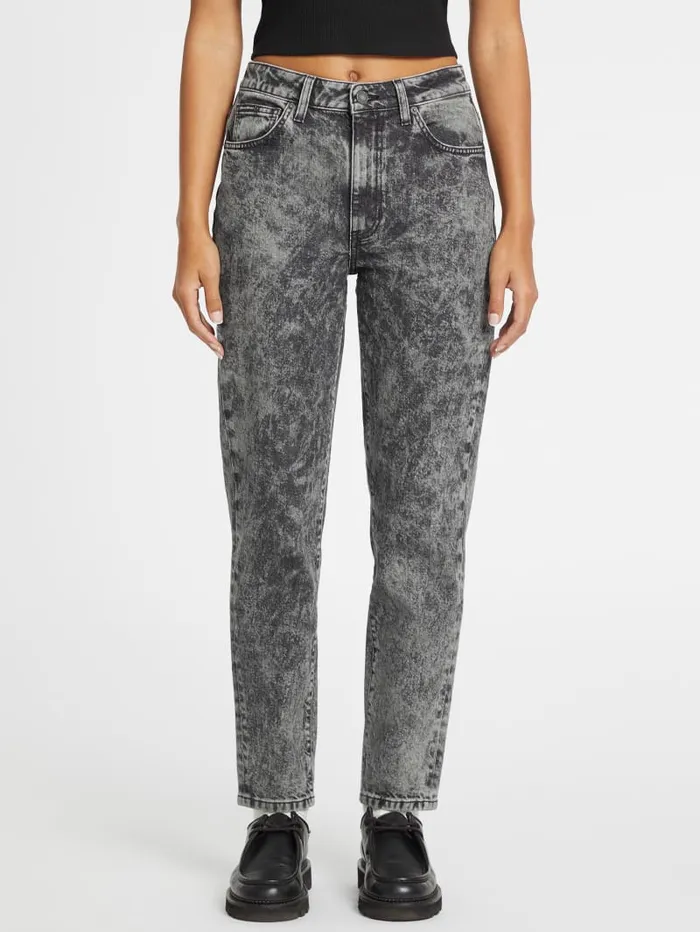 GUESS Jeans and Denim G06 Mom Jeans Grey 8211 Women