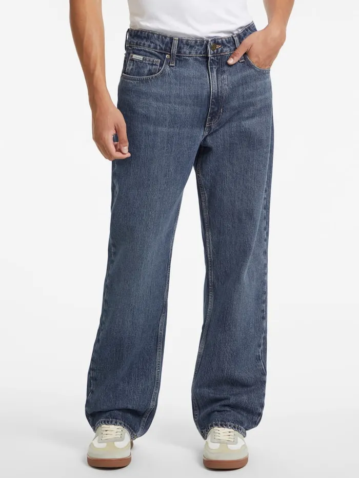 GUESS Jeans and Denim G18 Relaxed Jeans Blue 8211 Men