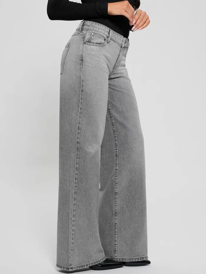 GUESS Jeans and Denim Sexy Palazzo Jeans Black 8211 Women