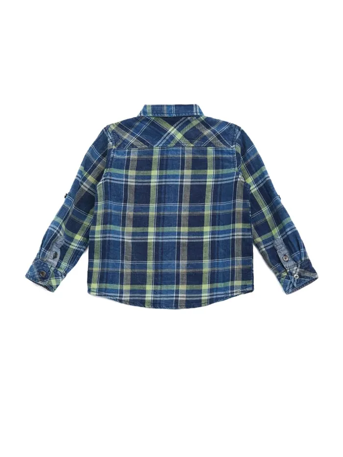 GUESS Little Boy 2 7 Indigo LongSleeve Shirt 27 Colors 8211 Kids