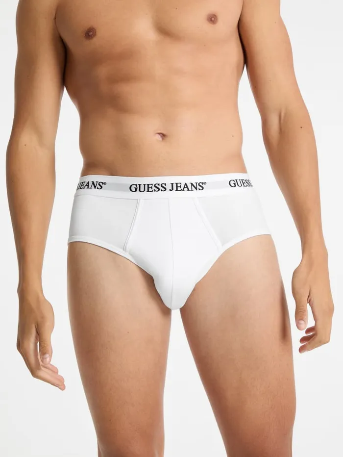 GUESS Men Eco Jeans 3Pack Boxer Briefs White 8211 Men