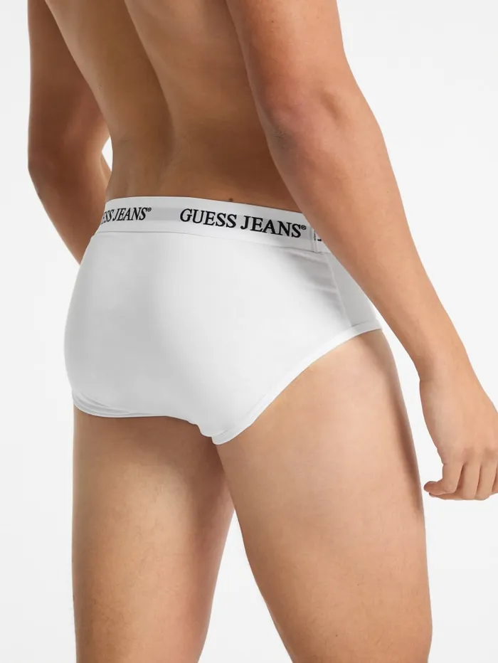 GUESS Men Eco Jeans 3Pack Boxer Briefs White 8211 Men