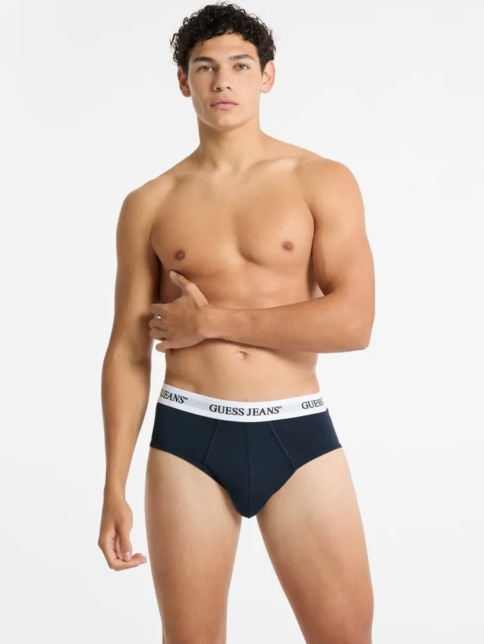 GUESS Men Eco Jeans 3Pack Boxer Briefs White 8211 Men