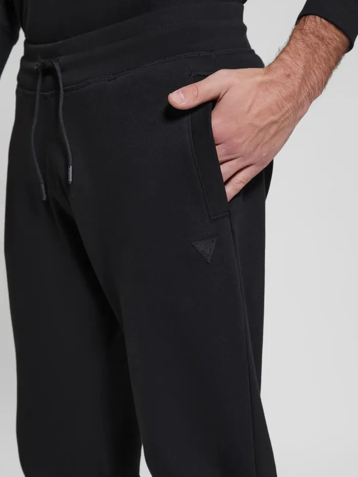 GUESS Pants and Shorts Eco Aldwin Logo Pants Green 8211 Men