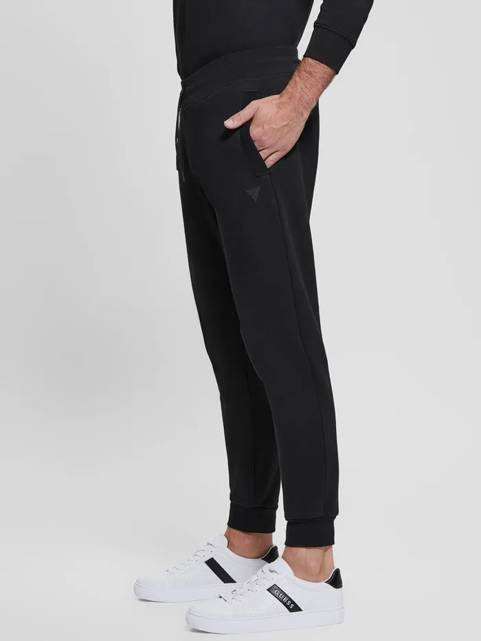 GUESS Pants and Shorts Eco Aldwin Logo Pants Green 8211 Men