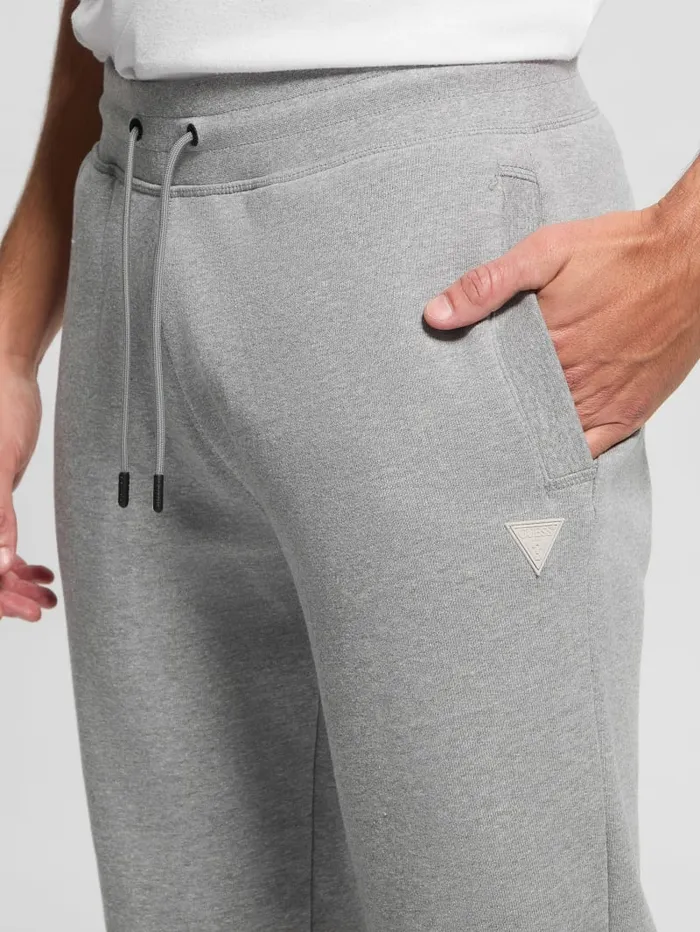 GUESS Pants and Shorts Eco Aldwin Logo Pants Green 8211 Men