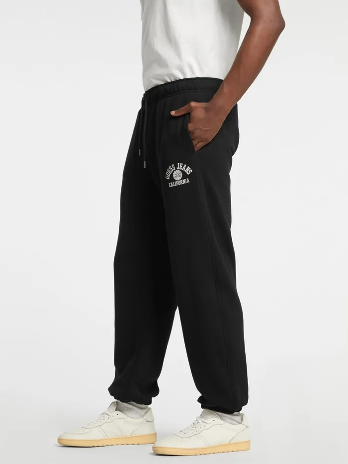 GUESS Pants and Shorts Eco Printed Logo Joggers Blue 8211 Men
