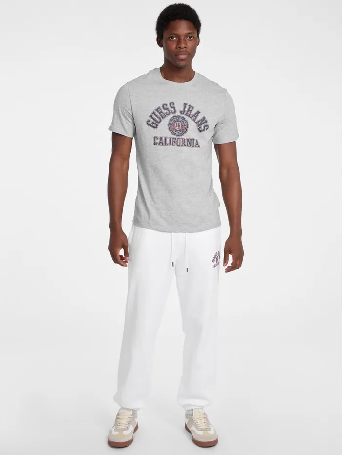 GUESS Pants and Shorts Eco Printed Logo Joggers Blue 8211 Men