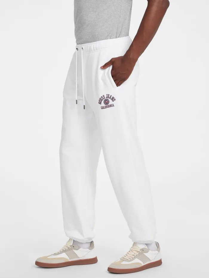 GUESS Pants and Shorts Eco Printed Logo Joggers Blue 8211 Men