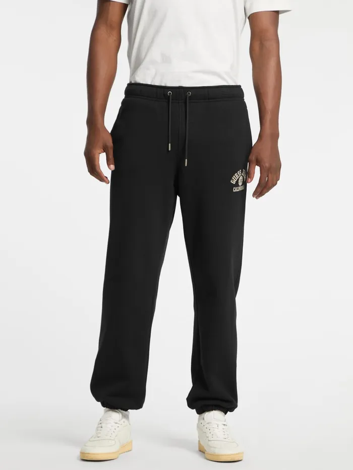 GUESS Pants and Shorts Eco Printed Logo Joggers Blue 8211 Men