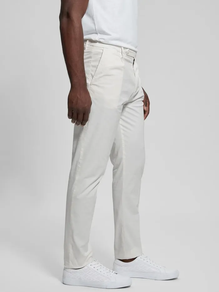 GUESS Pants and Shorts Noah Straight Pants White 8211 Men