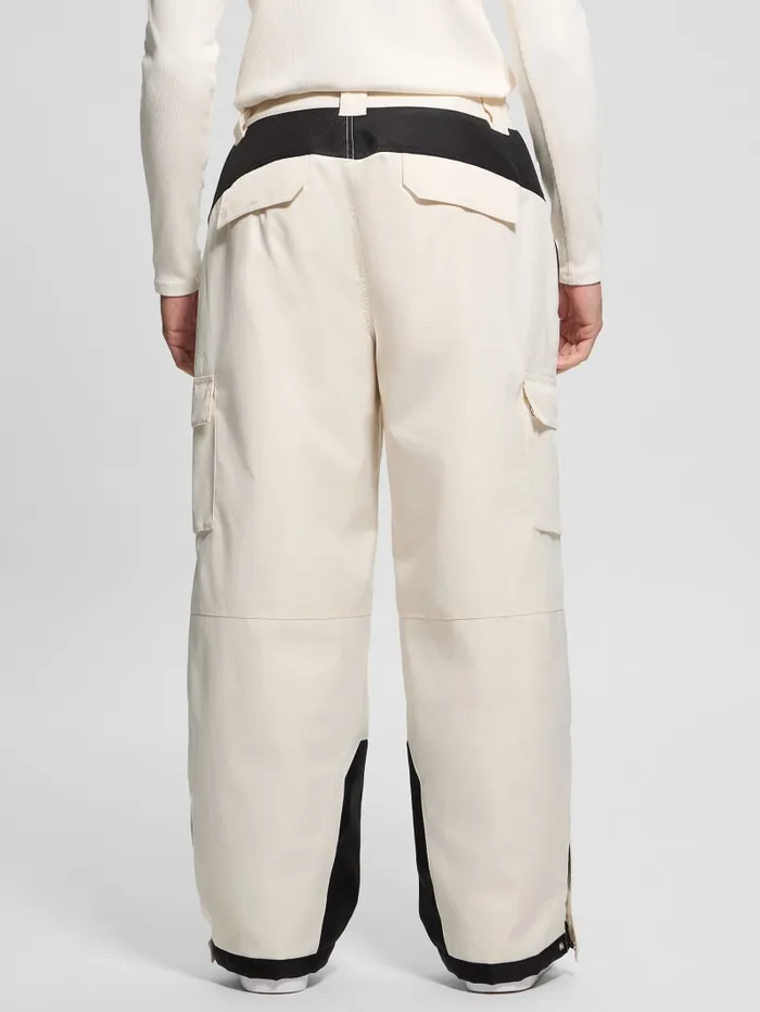GUESS Pants and Shorts Woven Ski Pants White 8211 Men