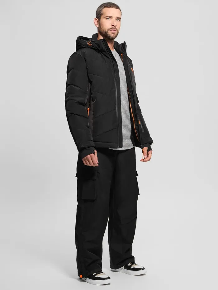 GUESS Pants and Shorts Woven Ski Pants White 8211 Men