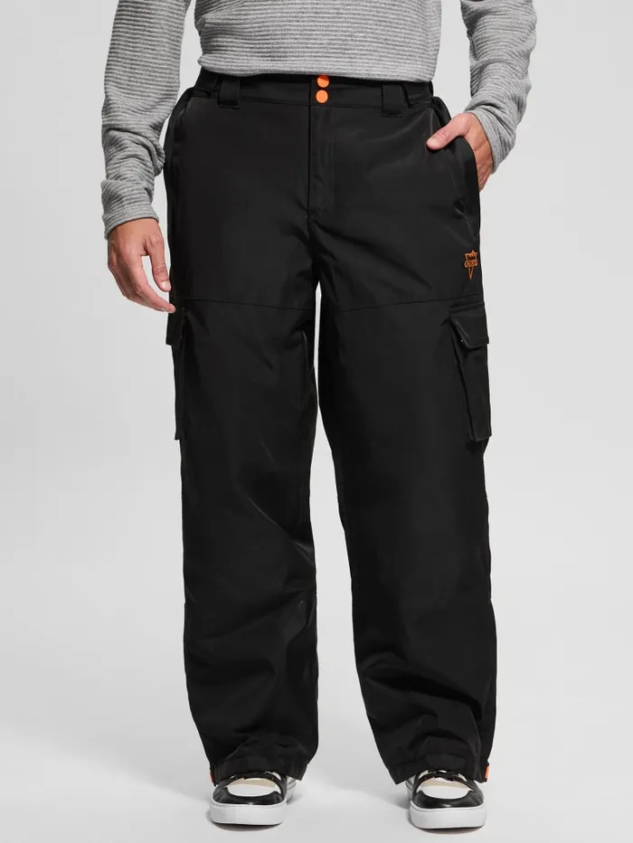 GUESS Pants and Shorts Woven Ski Pants White 8211 Men