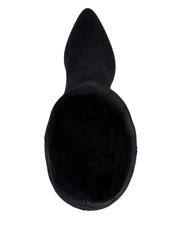 GUESS Sale Dolita Suede KneeHigh Boots Brown 8211 Women