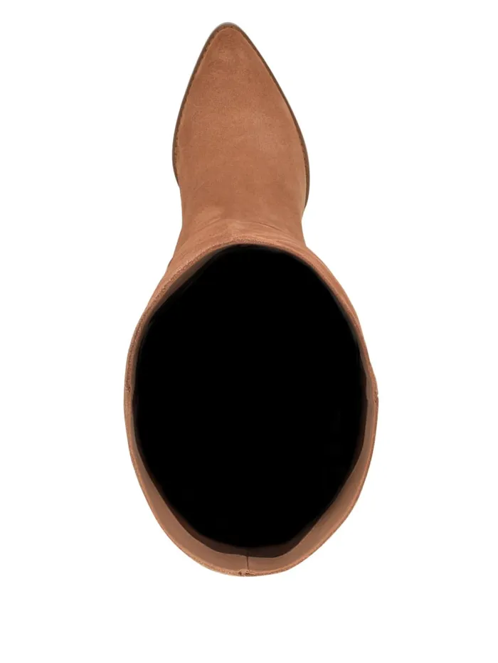 GUESS Sale Dolita Suede KneeHigh Boots Brown 8211 Women