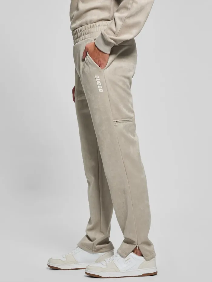 GUESS Sale Eco Daril Straight Pants Beige 8211 Men