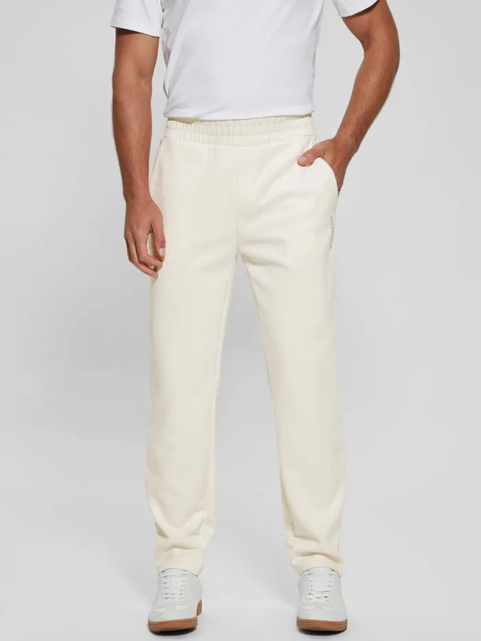 GUESS Sale Eco Daril Straight Pants Beige 8211 Men