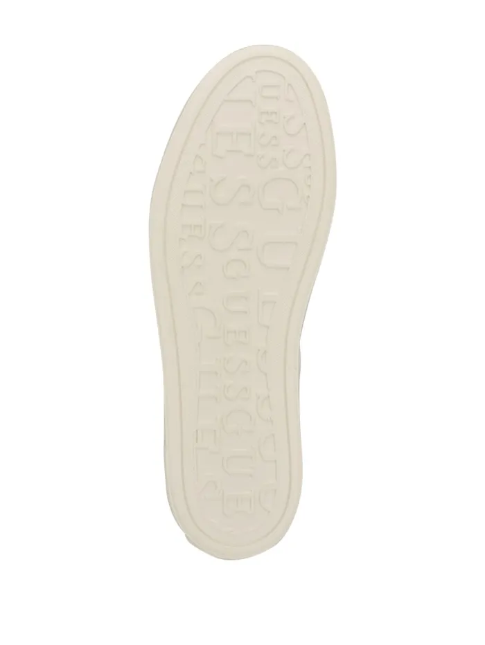 GUESS Sale Giaa Logo Print LowTop Sneakers Gold 8211 Women