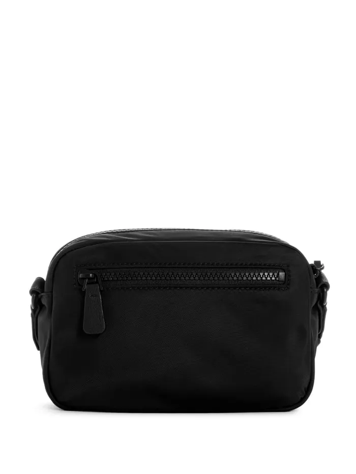 GUESS Sale Latona Nylon Sling Bag Black 8211 Women