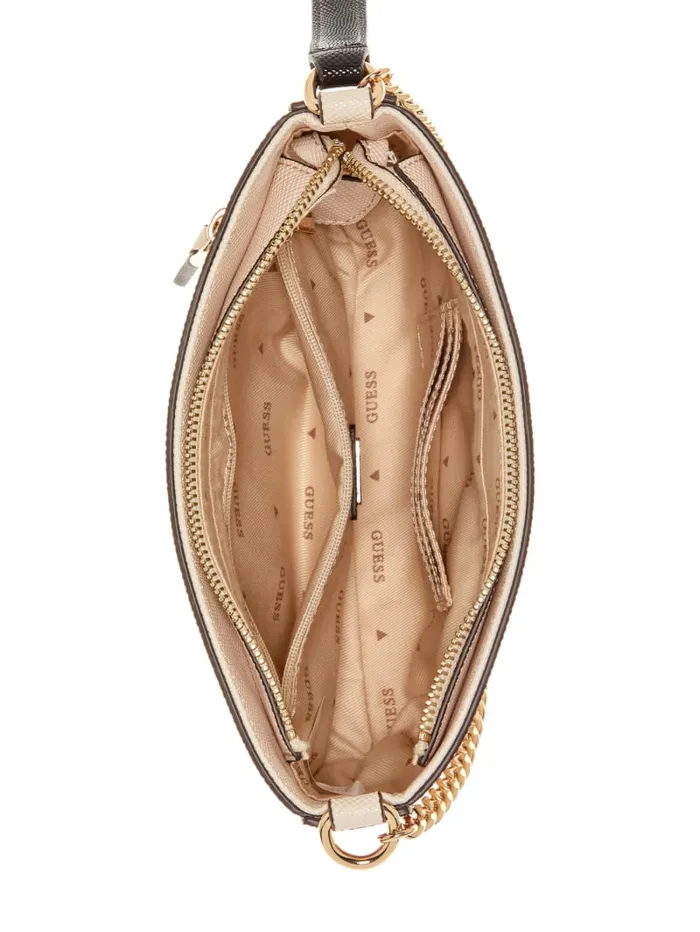GUESS Sale Levante Shoulder Bag Pink 8211 Women