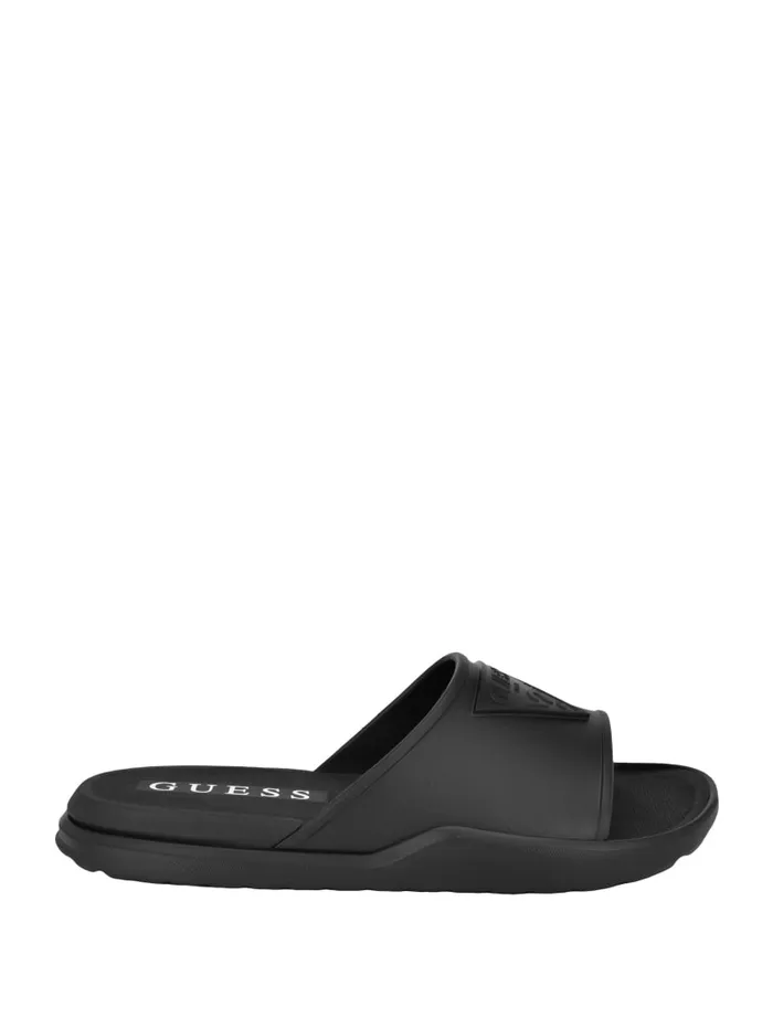 GUESS Sale Marock Pool Slides Beige 8211 Women