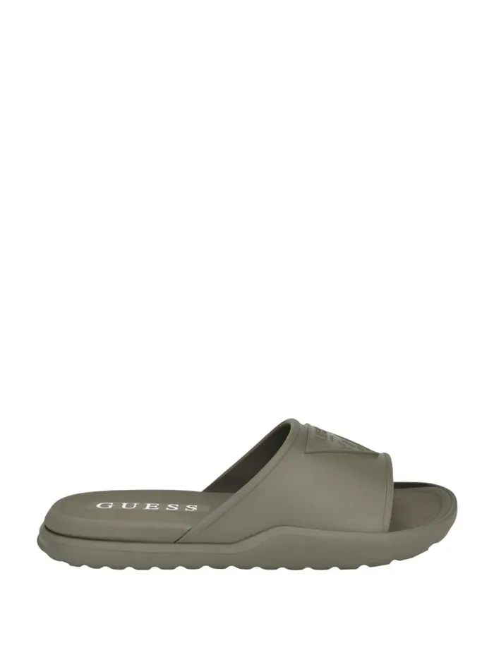 GUESS Sale Marock Pool Slides Beige 8211 Women