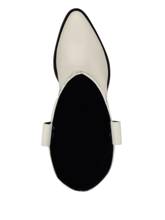 GUESS Sale Raegan FoldOver Cowboy Boots Black 8211 Women