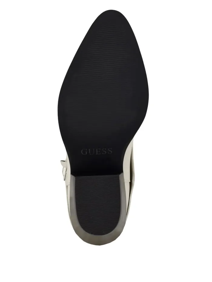 GUESS Sale Raegan FoldOver Cowboy Boots Black 8211 Women