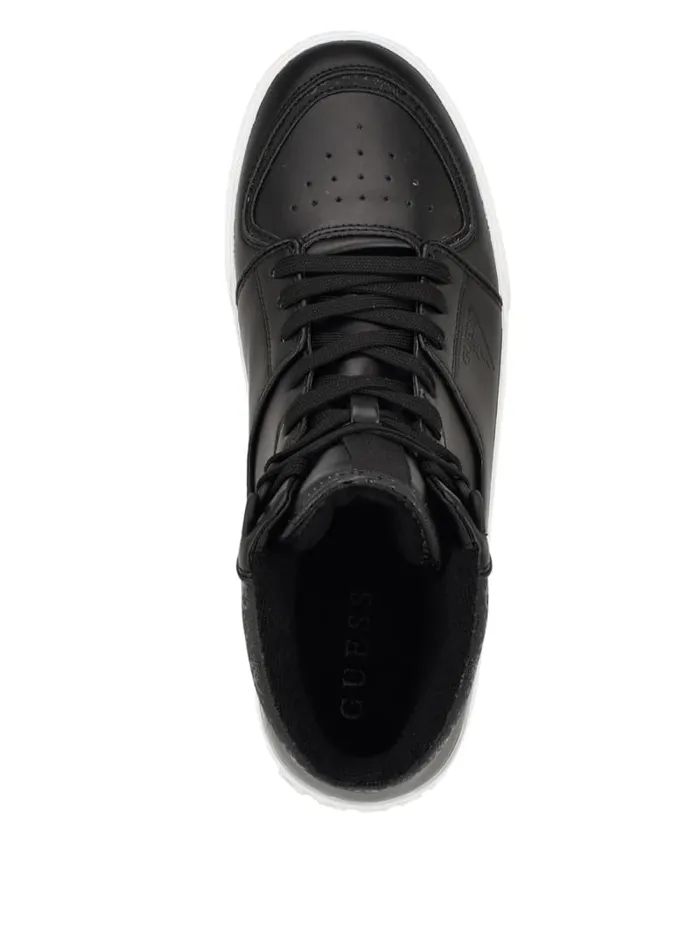 GUESS Sale Senen Quattro G HighTop Sneakers White 8211 Men