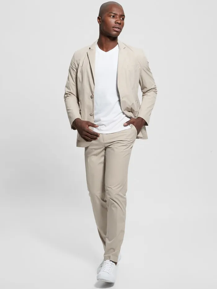 GUESS Sale TechStretch Chino Pants Beige 8211 Men