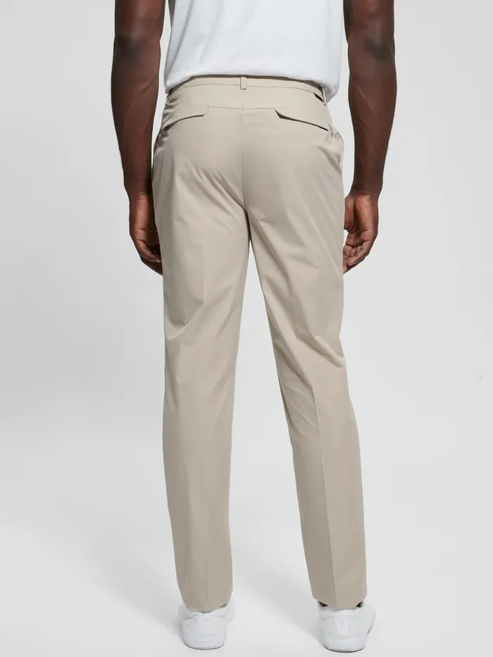 GUESS Sale TechStretch Chino Pants Beige 8211 Men