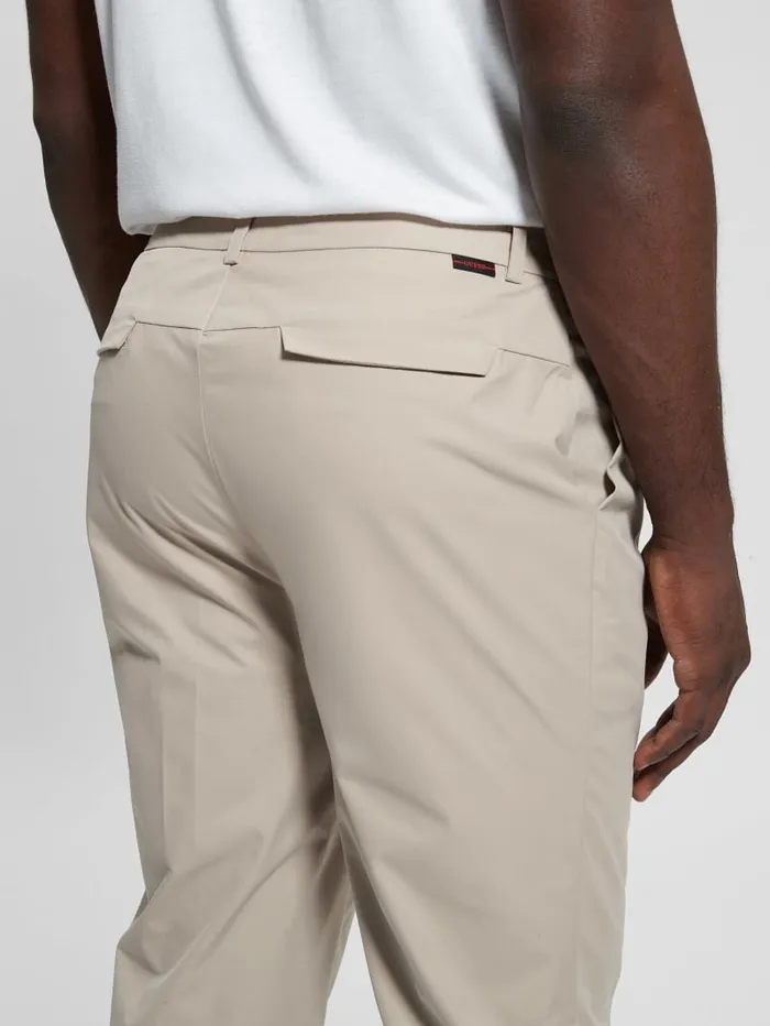 GUESS Sale TechStretch Chino Pants Beige 8211 Men