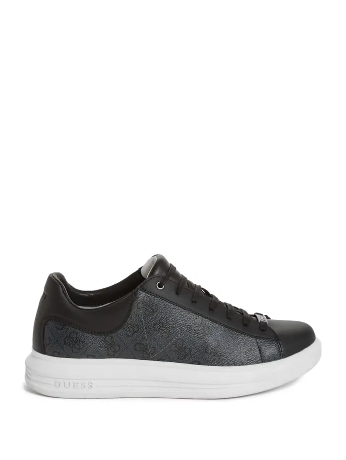 GUESS Sale Vibo Quattro G LowTop Sneakers Black 8211 Men