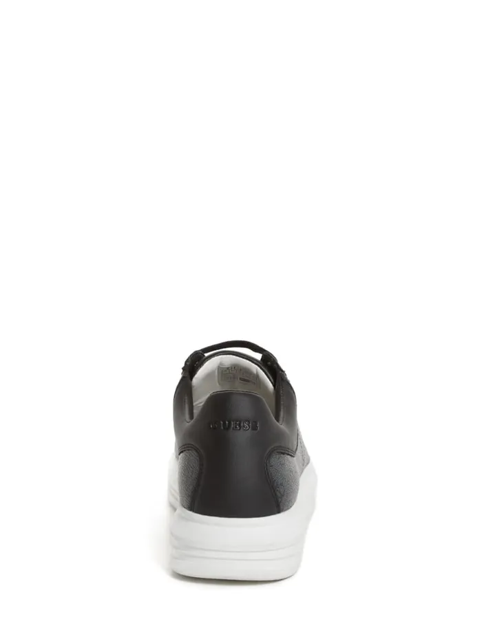 GUESS Sale Vibo Quattro G LowTop Sneakers Black 8211 Men