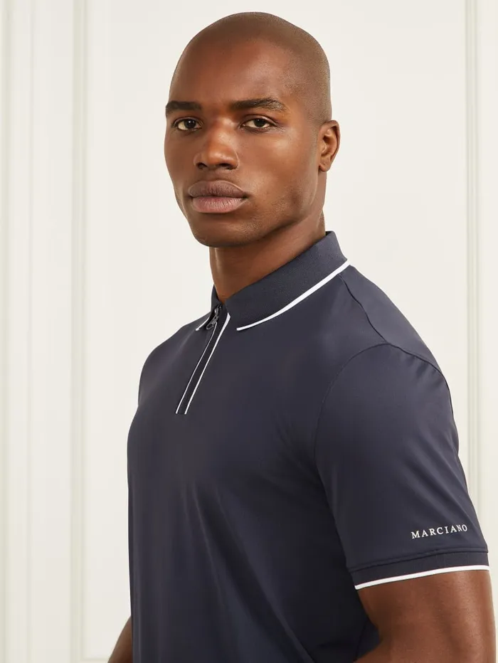 GUESS Shirts Performance Polo White 8211 Men