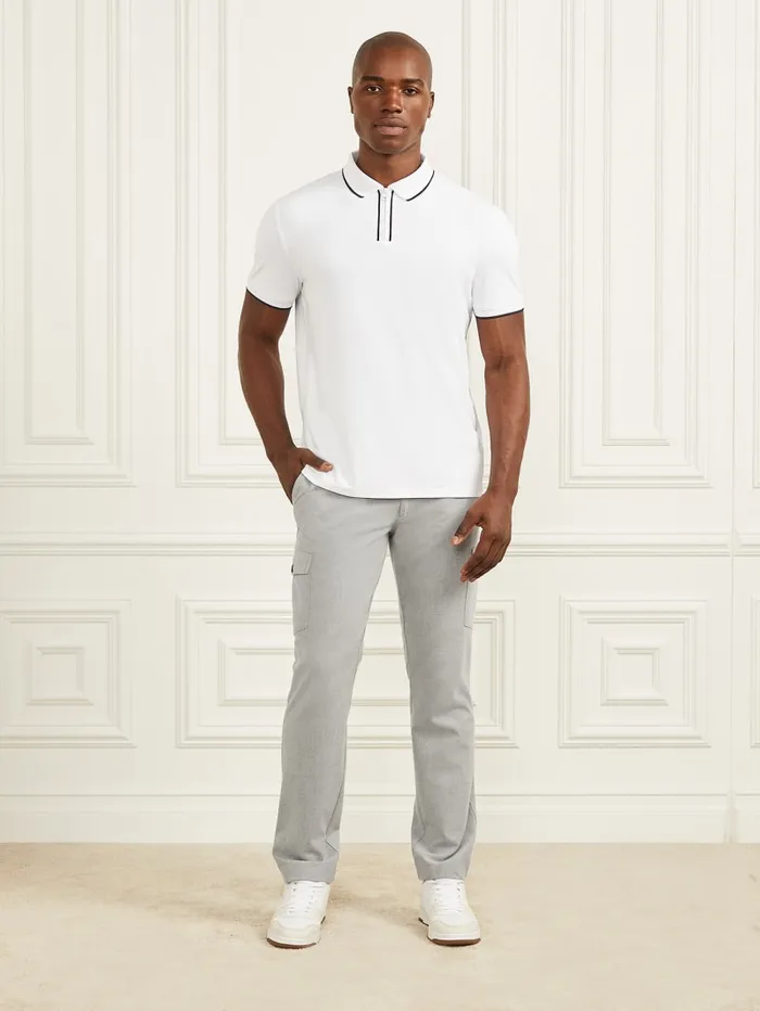 GUESS Shirts Performance Polo White 8211 Men