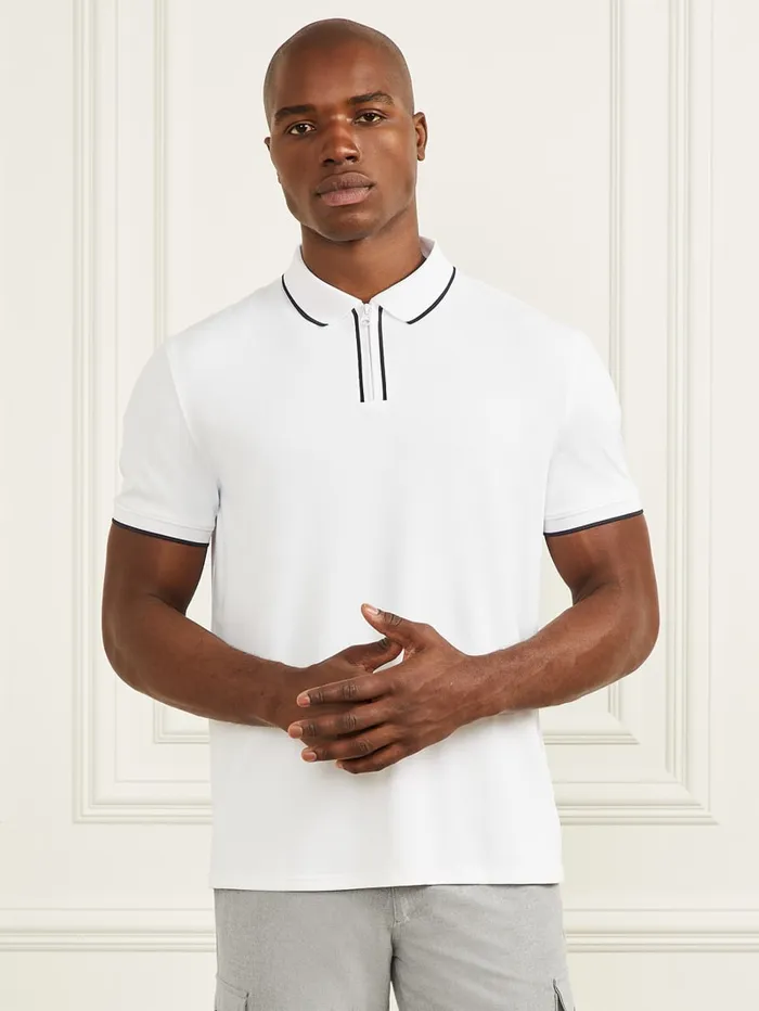 GUESS Shirts Performance Polo White 8211 Men