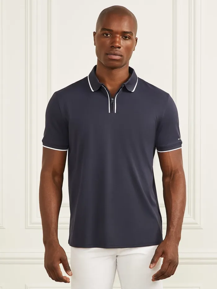 GUESS Shirts Performance Polo White 8211 Men