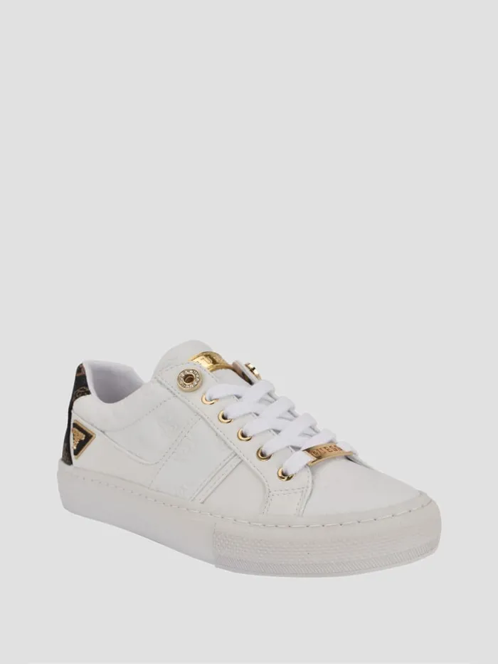 GUESS Shoes Liteit LowTop Sneakers White 8211 Women