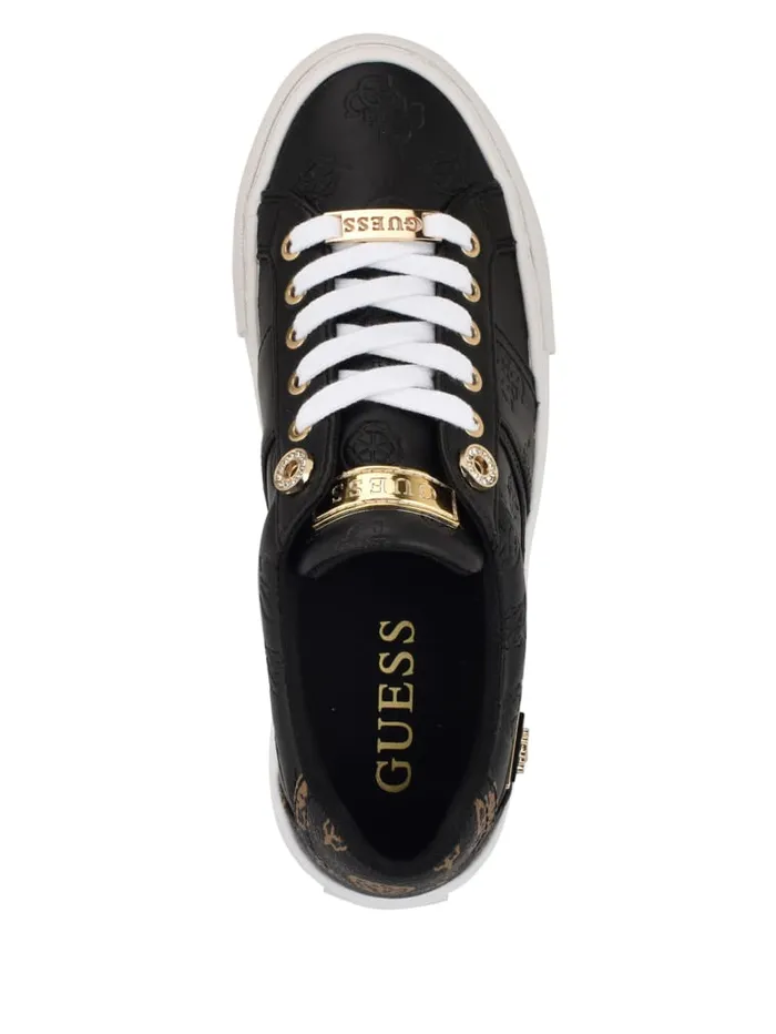 GUESS Shoes Liteit LowTop Sneakers White 8211 Women