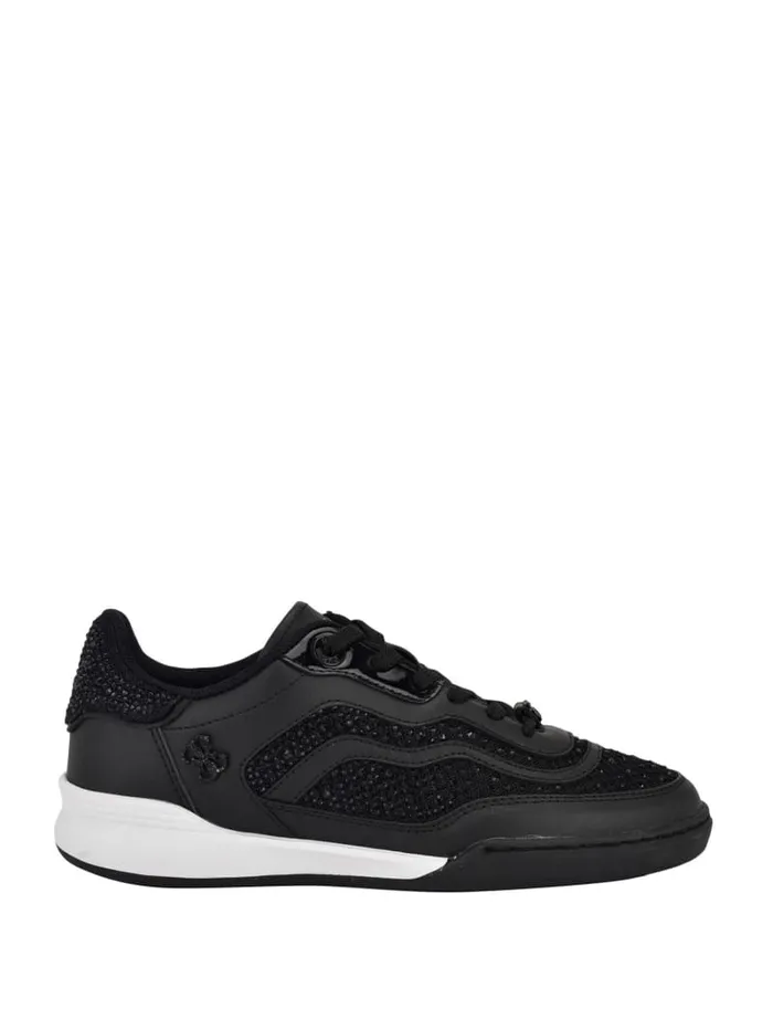 GUESS Shoes Pritie Rhinestone Sneakers Black 8211 Women