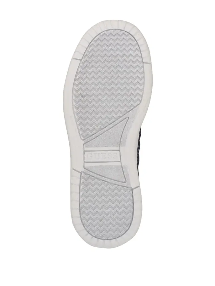 GUESS Shoes Rola Jacquard LowTop Sneakers Blue 8211 Women