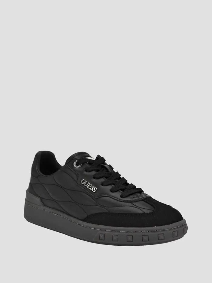 GUESS Sneakers Iquilt Quilted LowTop Sneakers Black 8211 Unisex