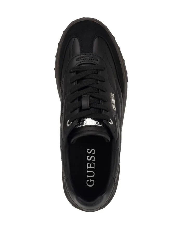 GUESS Sneakers Iquilt Quilted LowTop Sneakers Black 8211 Unisex