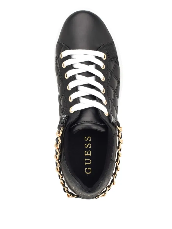 GUESS Sneakers Reney Chain Quilted Sneakers White 8211 Unisex