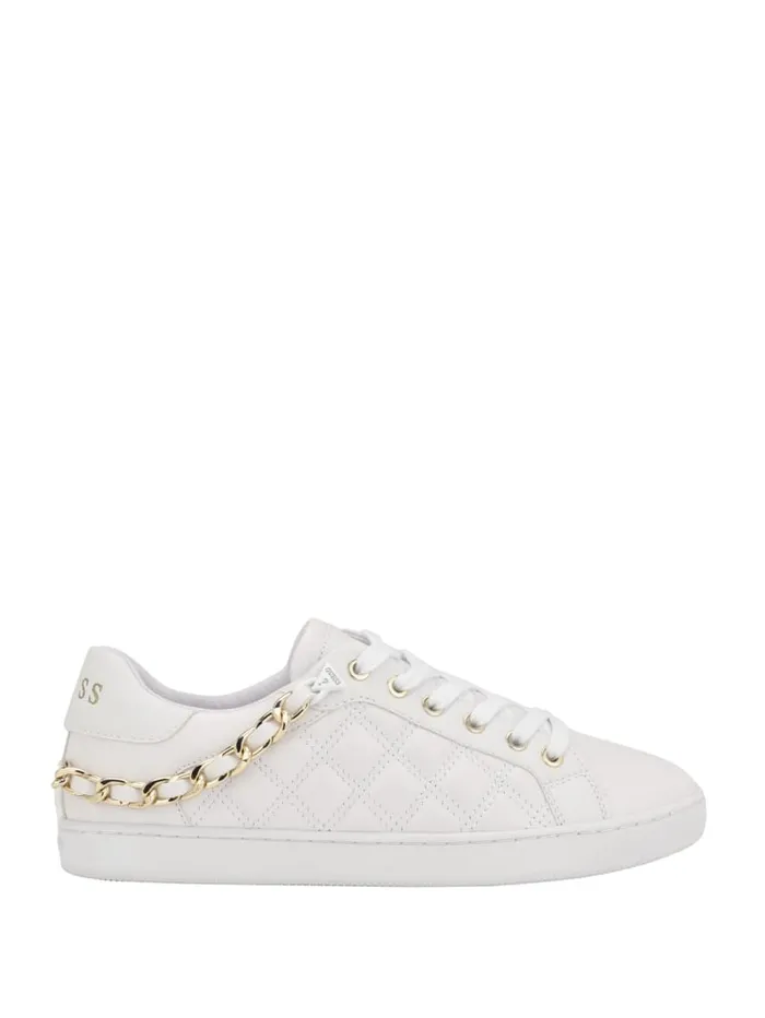 GUESS Sneakers Reney Chain Quilted Sneakers White 8211 Unisex