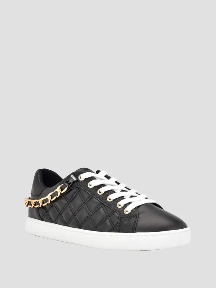 GUESS Sneakers Reney Chain Quilted Sneakers White 8211 Unisex